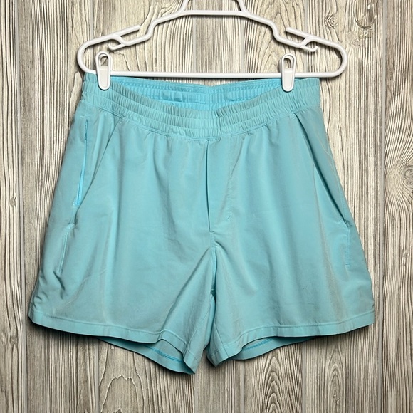 Men’s Lululemon Pace Breaker Short Baby Blue Size L - Picture 1 of 7